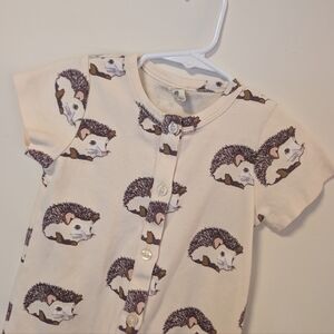 Kate Quinn Hedgehog Union Suit Shortie